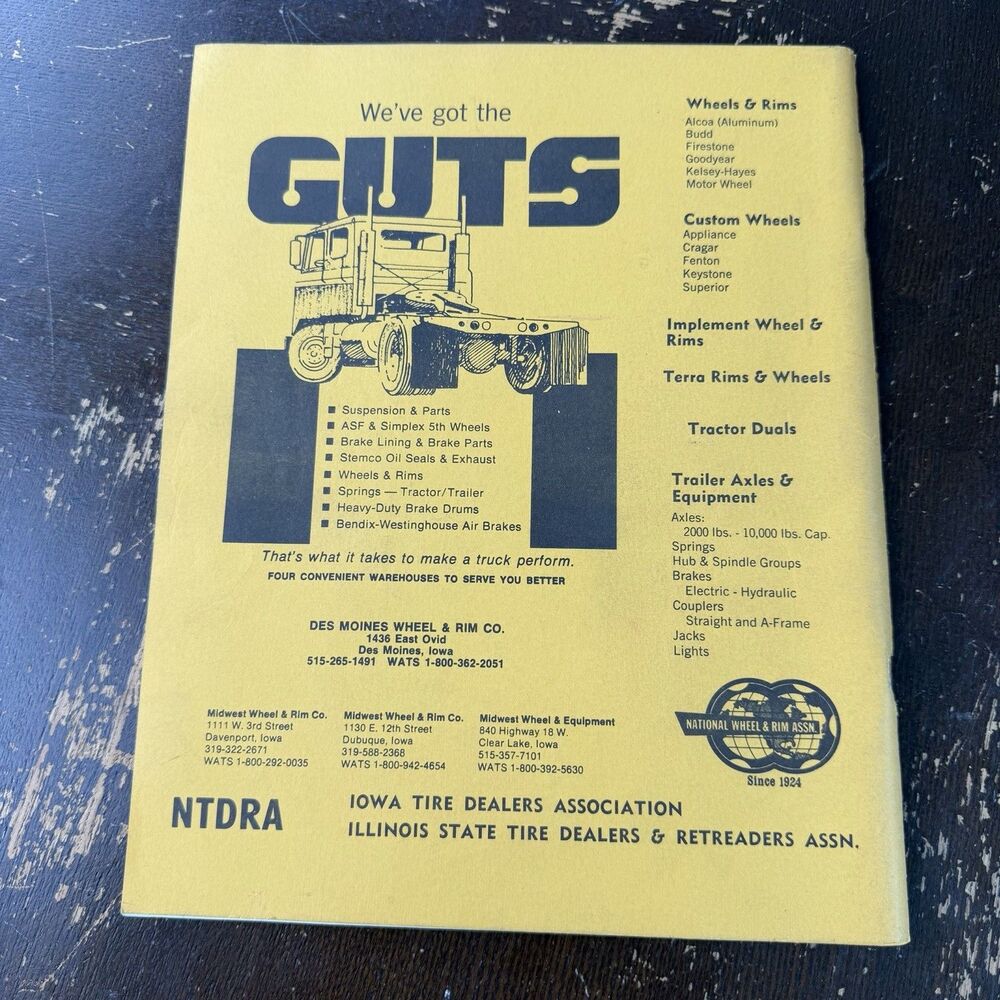 Vintage Iowa Racing Yearbook 1979-80 2nd Annual Don Hoffman Doug Wolfgang Shuman - Picture 2 of 9